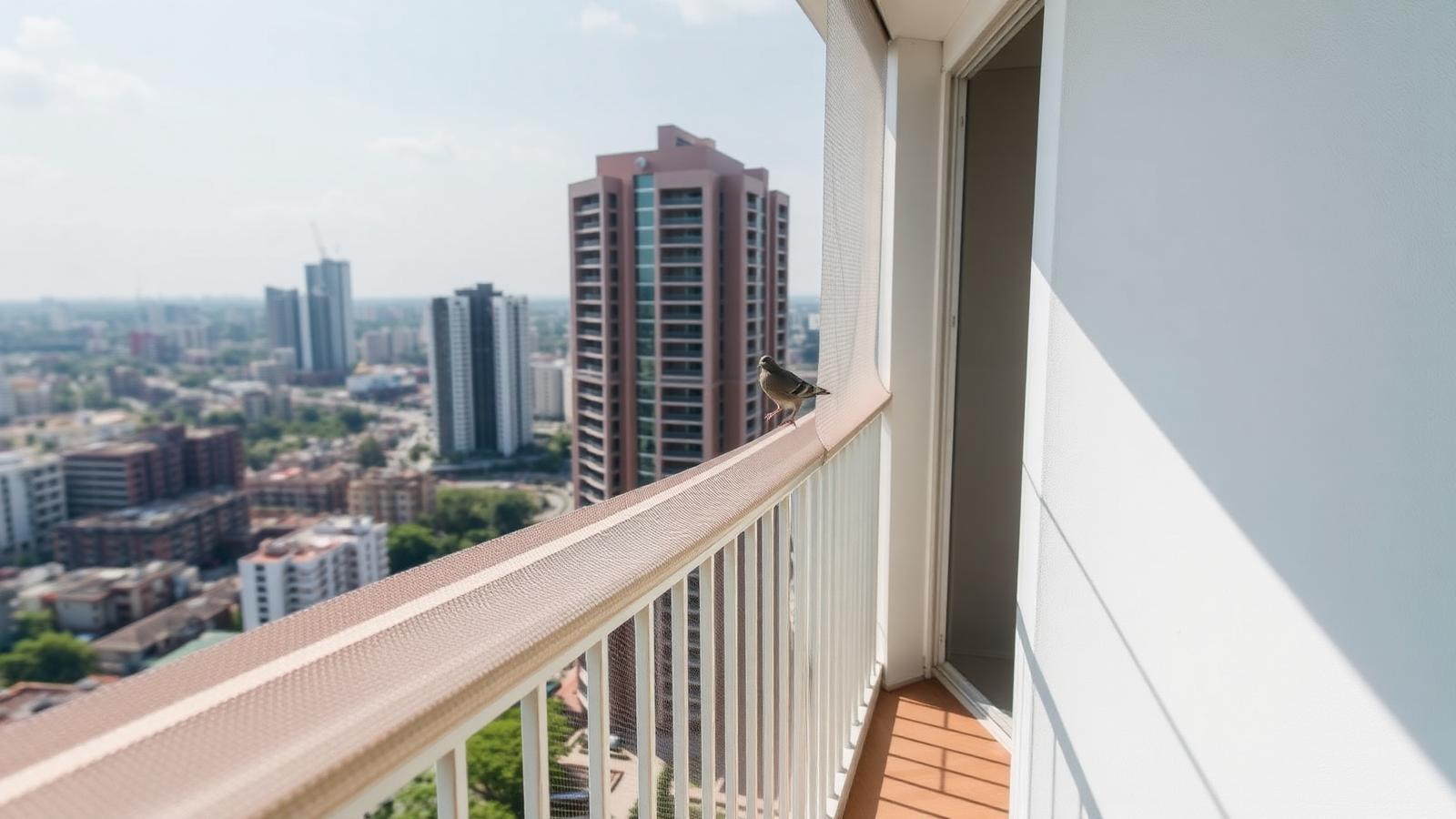 Premium Balcony Safety Nets and Pigeon Nets in Bangalore